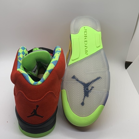 NIB Jordan 5 “What The” Size 7Y Brand New - Picture 5 of 7